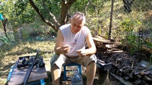 @Летняя поплавочная удочка. Огрузка поплавка.