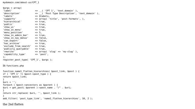 Wordpress: Remove parent slugs from URLs on three customs posts types (2 Solutions!!) смотреть онлайн