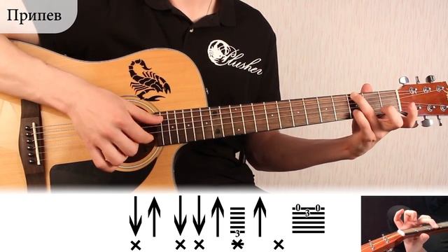 Scorpions - Wind Of Change (Подробный Fingerstyle урок / как играть на гитаре / разбор) смотреть онлайн