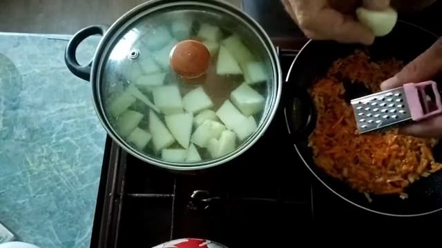 В МЕСТО, КАРТОФЕЛЯ, ПАТИСОН, и Супчик от души.. смотреть онлайн