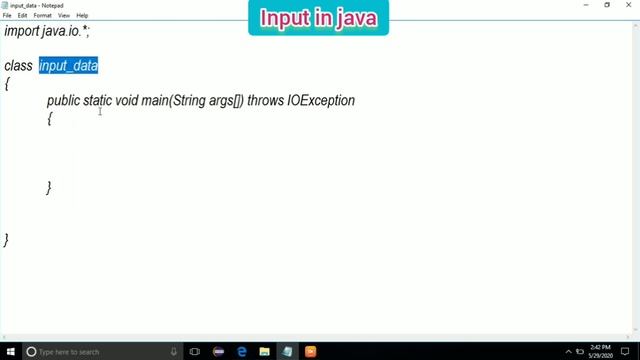 input in java using BufferedReader class (Java programming -17) #Comp_Sci#ICSE_class_10#Marathi смотреть онлайн
