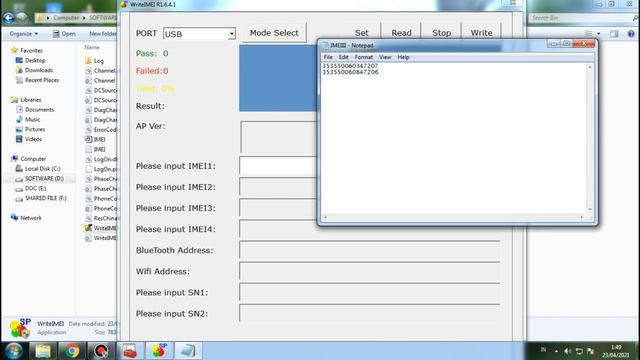 HOW TO WRITE/CHANGE/REPAIR/UNBLOCK IMEI SPD(SPREADTRUM) CHIPSET смотреть онлайн