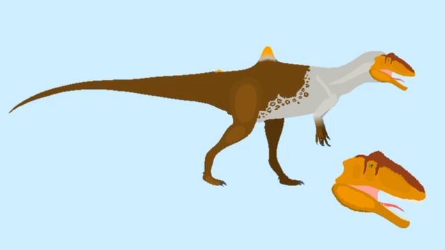 Stick Concavenator corcovatus (stick nodes dinosaurs) смотреть онлайн