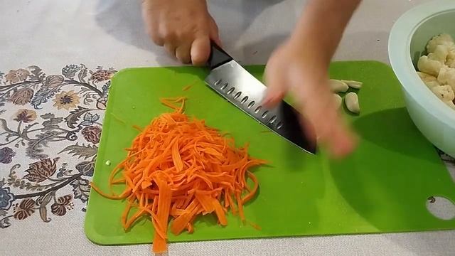 Салат из цветной капусты По - Корейски смотреть онлайн