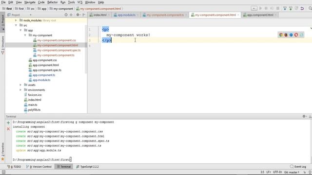 Angular 4 Tutorial - Components #3 смотреть онлайн