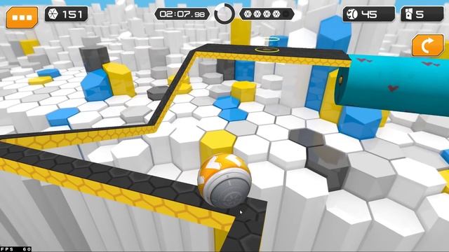 GYRO BALLS - All Levels NEW UPDATE Gameplay Android, iOS #70 GyroSphere Trials смотреть онлайн