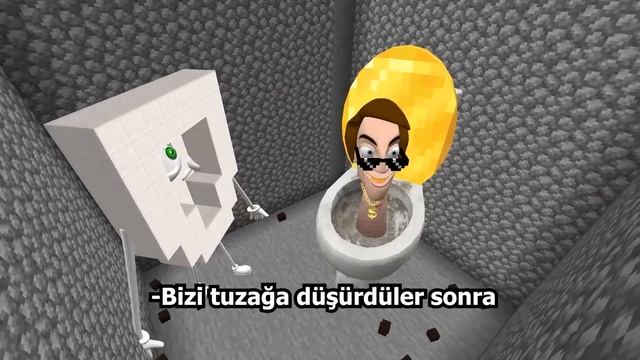 SKİBİDİ TUVALET ÇETESİ TOPLANDI! ? - Minecraft смотреть онлайн