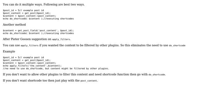Wordpress: Get post content by ID (3 Solutions!!) смотреть онлайн