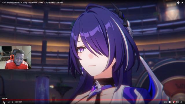 ACHERON AKA RAIDEN MEI REVEALED REACTION | Honkai: Star Rail смотреть онлайн