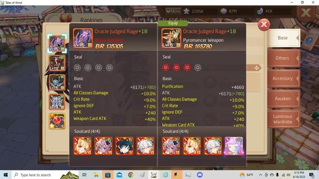 Tales Of Wind Why Lion heart Knight is a game changer for f2p смотреть онлайн
