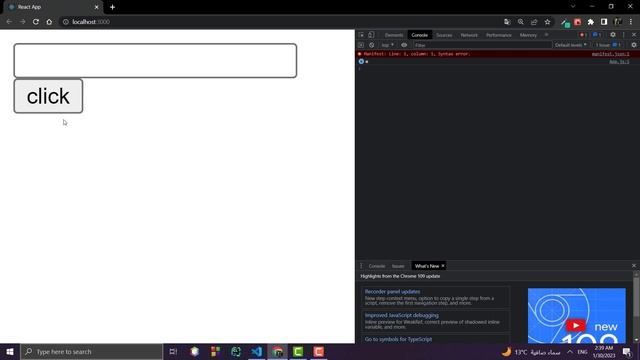 كورس React بالعربى كامل #10 | handling events смотреть онлайн