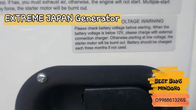 Extreme 7kva Diesel Genset Short Review. Quick Specs