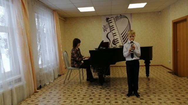 "Немецкий танец" Л. Бетховен, "На заре" В. Симонова. смотреть онлайн