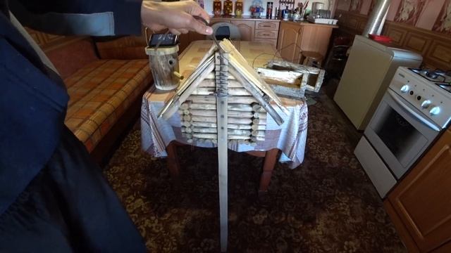 Как сделать скворечник в виде ИЗБЫ смотреть онлайн