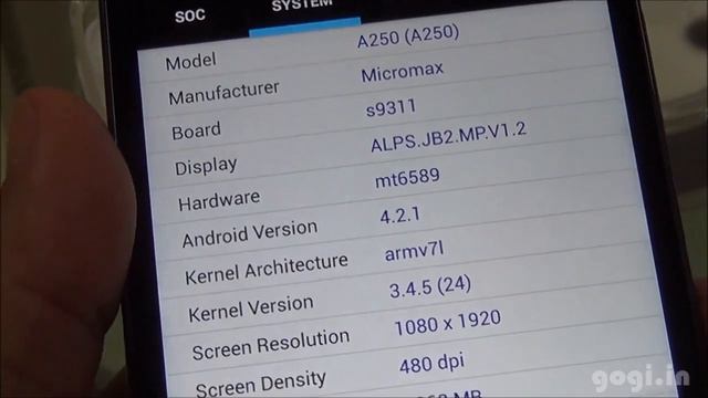 Micromax Canvas Turbo A250 review and unboxing - quad core with 2GB RAM смотреть онлайн
