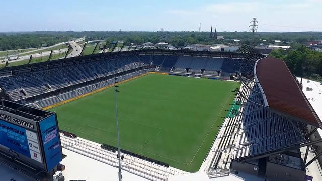 Lynn Family Stadium Drone Video смотреть онлайн