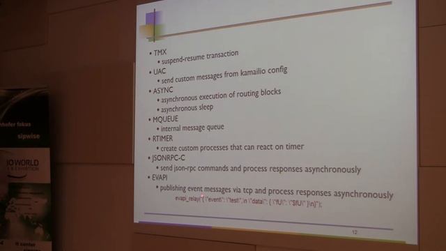 Kamailio World 2014 - Daniel-Constantin Mierla - Asynchronous Processing in Kamailio Config смотреть онлайн