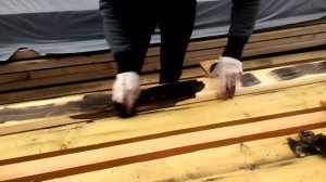 Лучший способ покраски планкена маслом