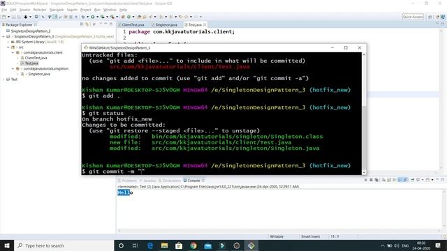 How to revert committed changes in GIT ? || git revert command || git || github смотреть онлайн