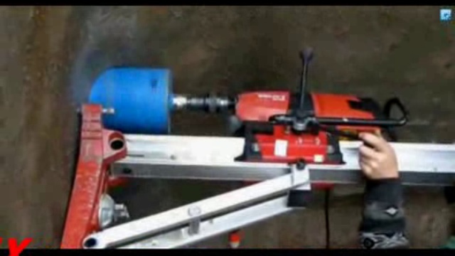 Алмазное бурение отверстий различных диаметров в бетоне