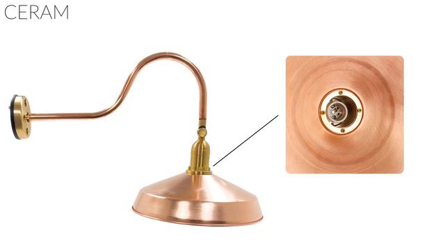 Introducing AQ Lighting's Natural Raw Copper and Raw Brass Outdoor Gooseneck Barn Light | OGN-925-R смотреть онлайн