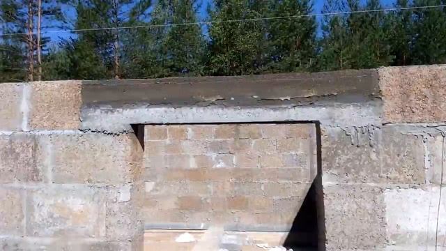 Оконный проем , как я его сделал в бане из арболита( блоки) смотреть онлайн