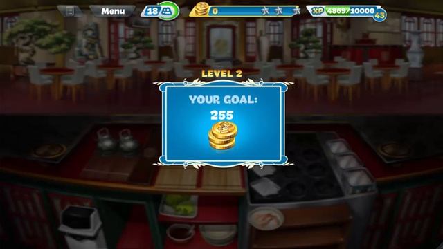 Cooking Fever: Chinese Restaurant Levels 1-3 смотреть онлайн