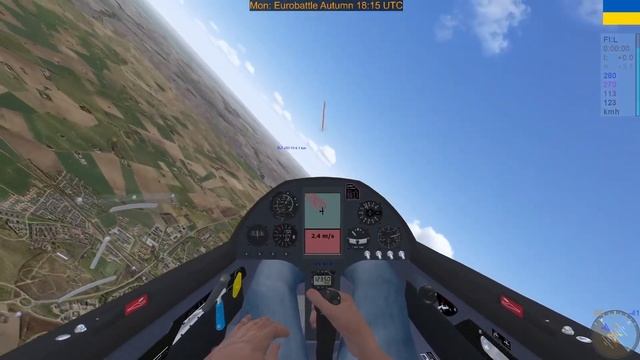 Condor2 live race: 18:15 UTC - Eurobattle #3 - Denmark 5.3 - All gliders смотреть онлайн