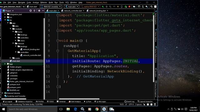 #32 || Check & Listen for Internet Connectivity Changes using GetX and Connectivity Package смотреть онлайн