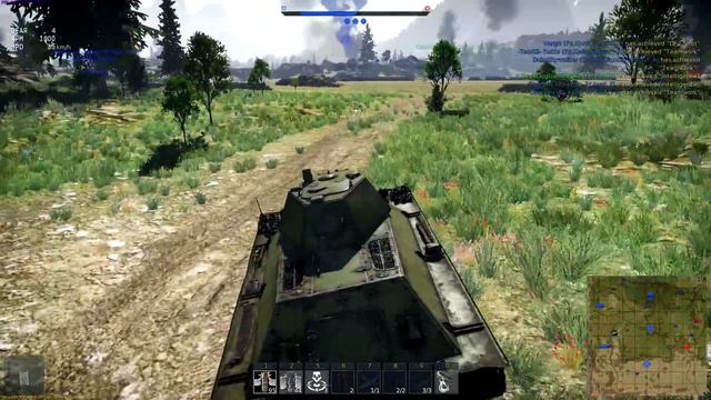 War Thunder T-126 SEAL CLUBBIN - War Thunder Tank Gameplay смотреть онлайн