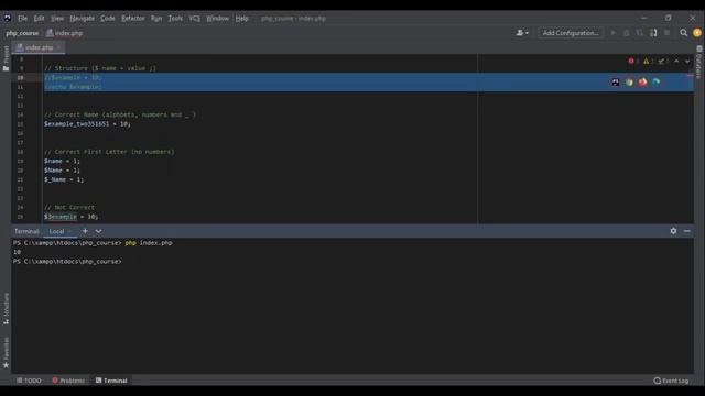 Variables in PHP - PHP Tutorial Beginner to Advanced смотреть онлайн