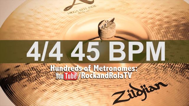 🔴 45 BPM Ride Metronome смотреть онлайн