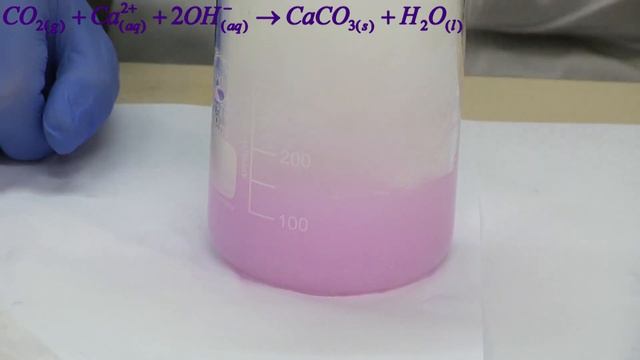 CO2 + Ca(OH)2 Carbon dioxide and Calcium Hydroxide פחמן דו חמצני ומי סיד צלולים смотреть онлайн