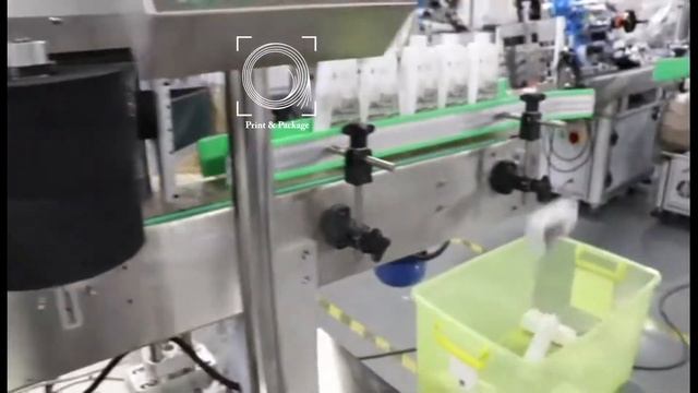 Автоматический этикетеровщик для двухстороннего нанесения этикетки смотреть онлайн