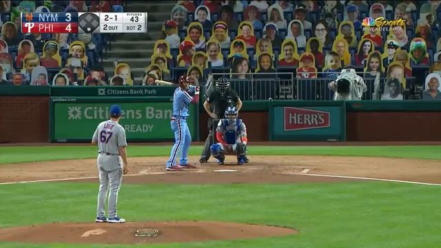 Bryce Harper MOONSHOT to the 3rd deck at Phillies' ballpark! Absolutely crushed смотреть онлайн