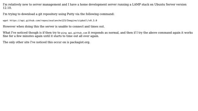 DevOps & SysAdmins: Timeout when trying to connect to github using wget смотреть онлайн