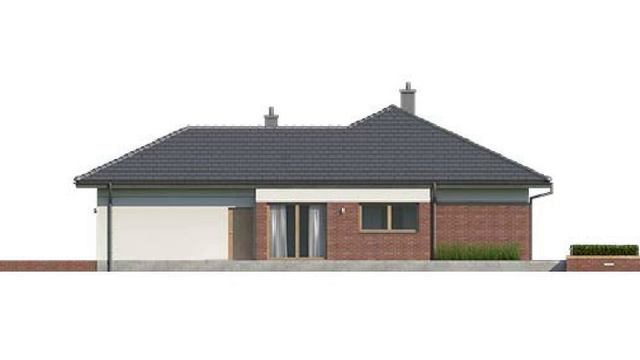 Тепло осени - Проект одноэтажного дома, который пропитан теплой солнечной энергией. смотреть онлайн