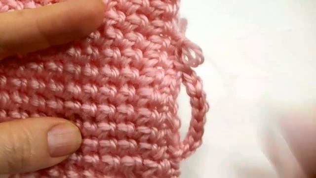Как вязать петли для пуговиц Вязание крючком Урок 231 How to knit button loops смотреть онлайн