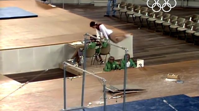 Ольга Корбут на Олимпиаде 1972, брусья. HD 60 fps смотреть онлайн