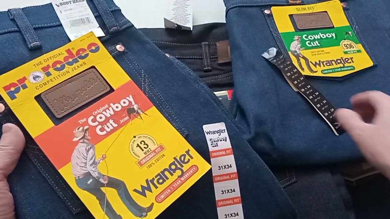 Качественный "Новодел". Джинсы Wrangler и Montana на каждый день. смотреть онлайн