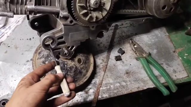 как заменить сайлентблоки на скутере/мотор 139qmb смотреть онлайн