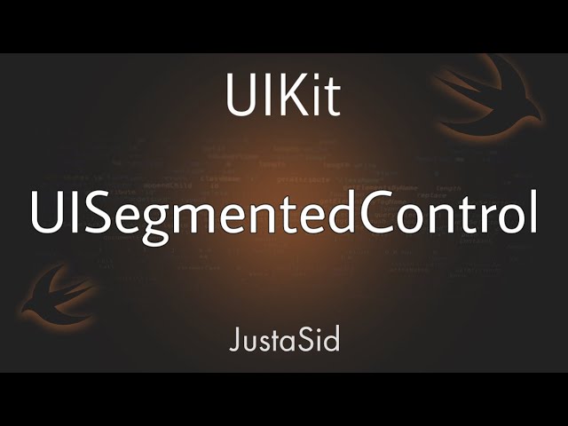 #4 UISegmentedControl. уроки UIKit