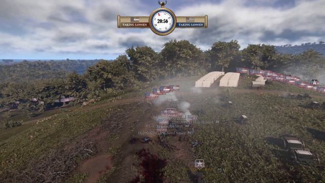 War of Rights | House Divided Campaign 2/24 | Map 1 Bolivar Heights Camp | 280 Players смотреть онлайн