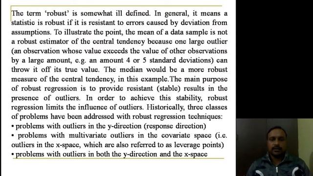 Robust & Ridge Regression by Dr. K. K. Maurya смотреть онлайн