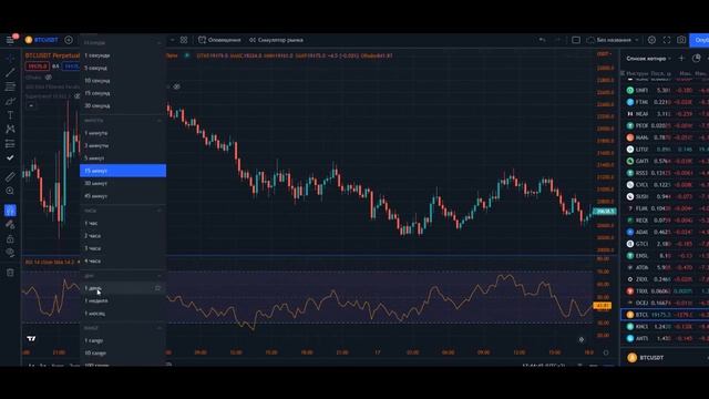 НАСТРОЙКА ИНДИКАТОРА RSI - КАК РАБОТАЕТ? СТРАТЕГИЯ ТОРГОВЛИ | КРИПТОВАЛЮТА смотреть онлайн