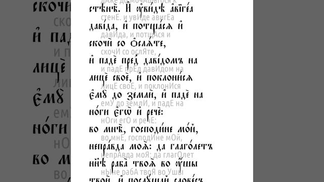 Первая книга Царств. Глава 25 смотреть онлайн