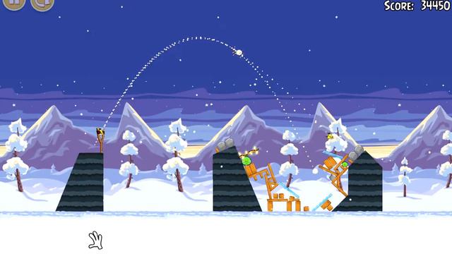 Angry Birds Seasons. Wreck the Halls (level 1-18) 3 stars Прохождение от SAFa смотреть онлайн