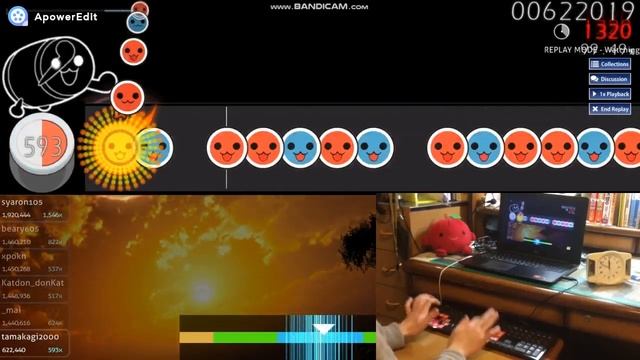 osu!taiko The Glorious (Final Sketch Remix) [TAIKO-HOLIC] 98.38% S 445pp (with handshot) смотреть онлайн