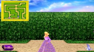 #7 Игра Барби Рапунцель - Прохождение. Лабиринт