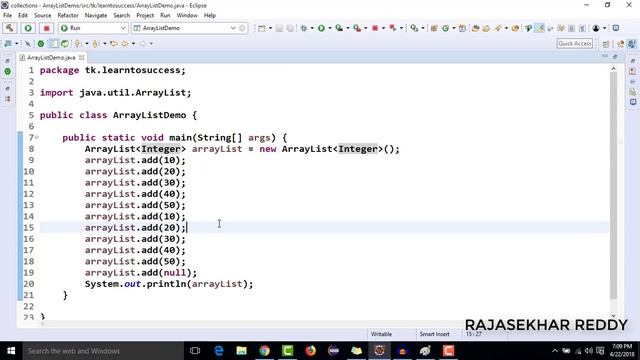Arraylist in Collections | Collections in java | Collections Interview Questions смотреть онлайн